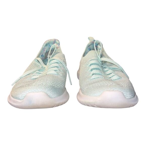 Skechers Women's Ultra Flex Washable Slip Ons Flourishing View Mint Green 5M EUC - Picture 3 of 10